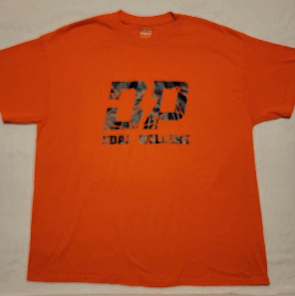 Diesel Pros Orange COAL ROLLERS T-Shirt XL